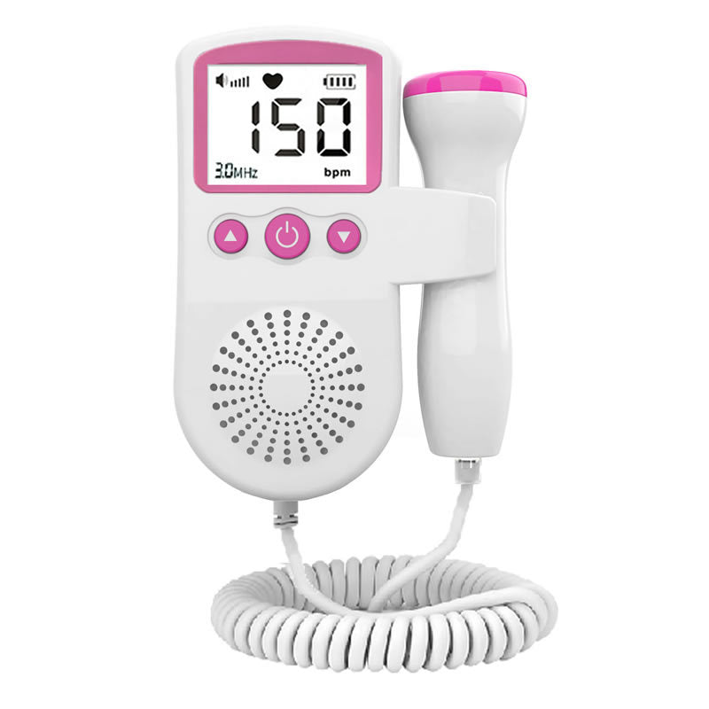 FDA foreign trade English version Doppler pregnant women fetal heart rate stethoscope intelligent monitoring factory wholesale fetal heart rate meter
